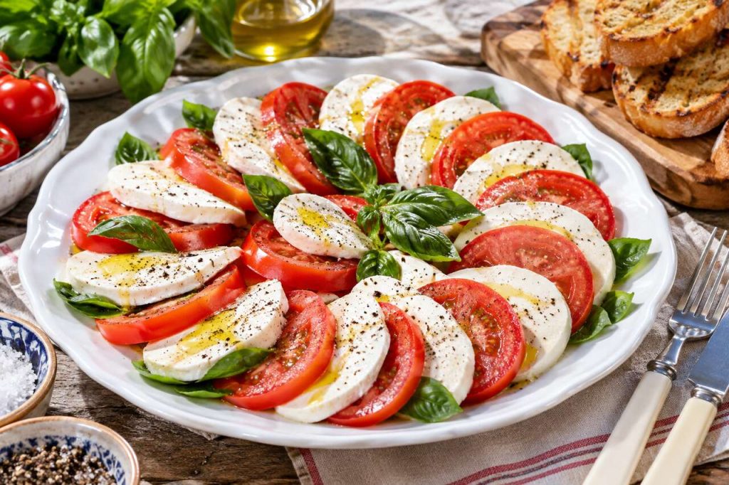 Mozzarella au basilic : recette simple et savoureuse