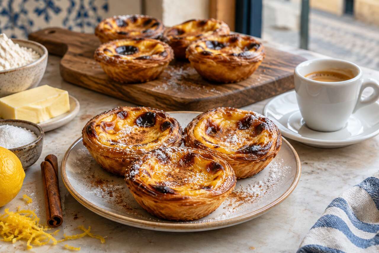 Recette facile : pasteis de nata maison