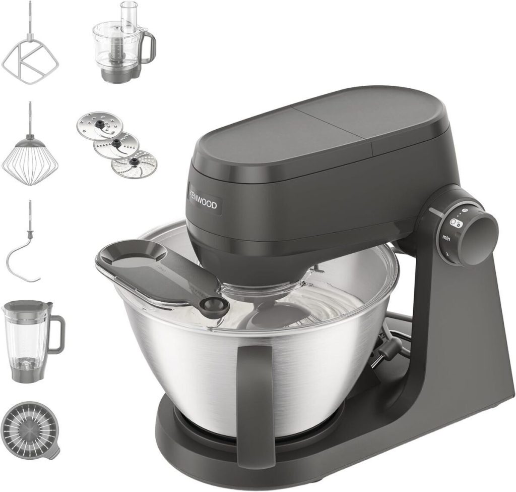Test : kenwood Multi Tasker KHC30.050GY, mixeur multifonctionnel et robot culinaire